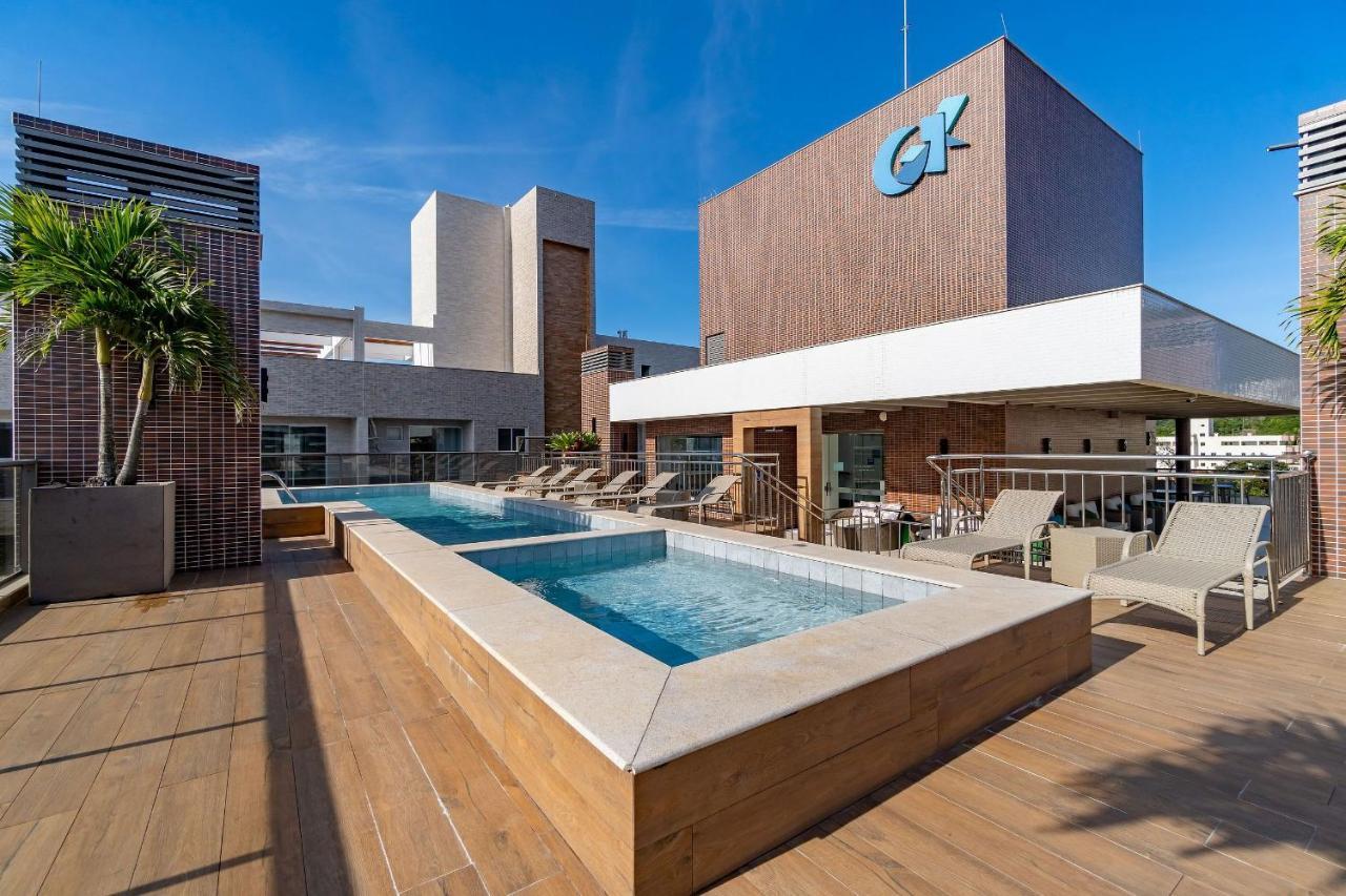 Porto Madero - Apartamento Alto Padrao Em Condo Com Piscina Bombinhas Exterior foto